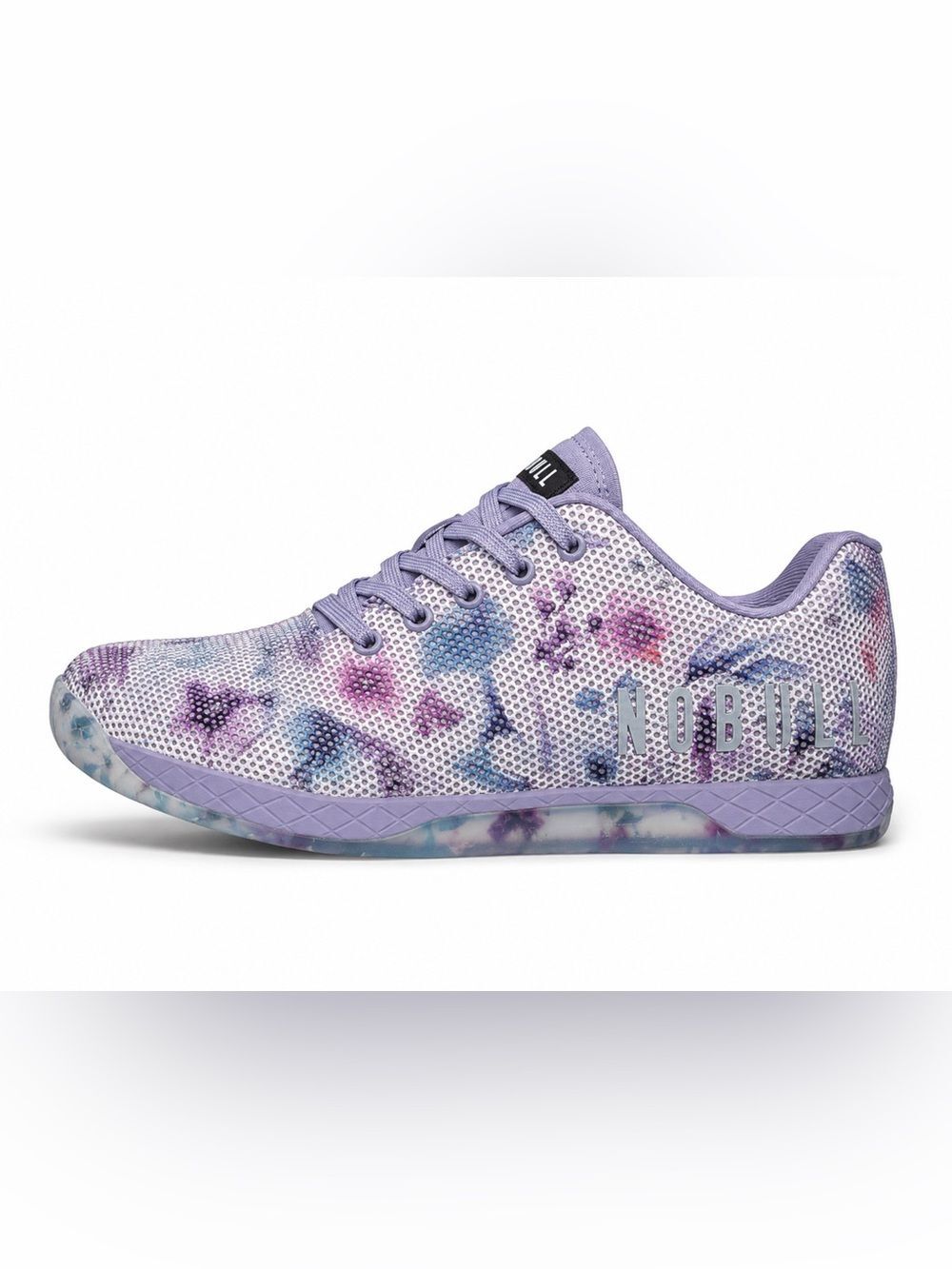 NOBULL Project Watercolor Floral Trainer M 11 W 12.5 Sneaker Shoe